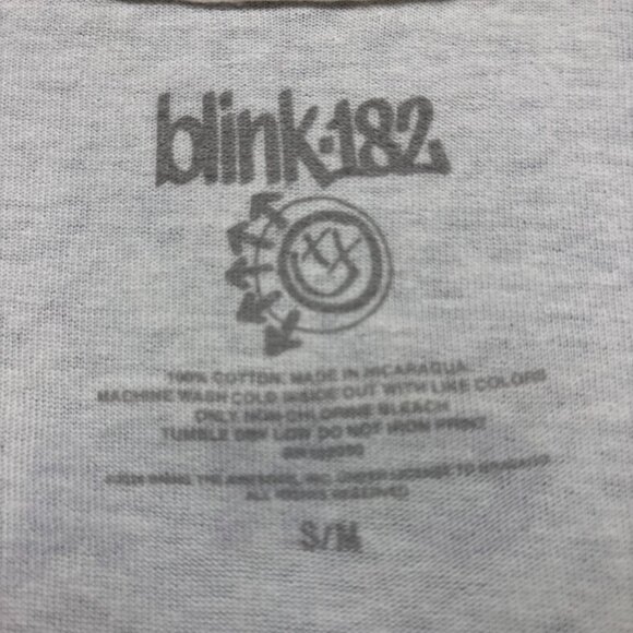 Blink-182 California Crappy Oversized Pop Punk Band Tee S/M - Picture 4 of 4